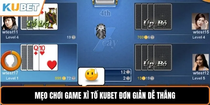 Mẹo chơi game xì tố KUBET đơn giản dễ thắng